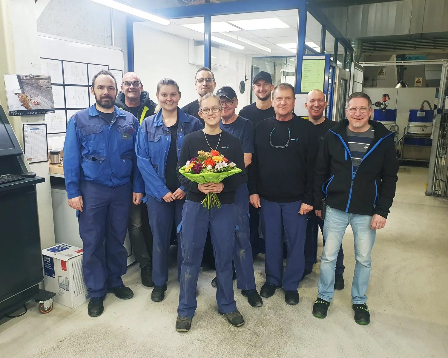 Als ausgebildete Industriemechanikerin ins neue Jahr!