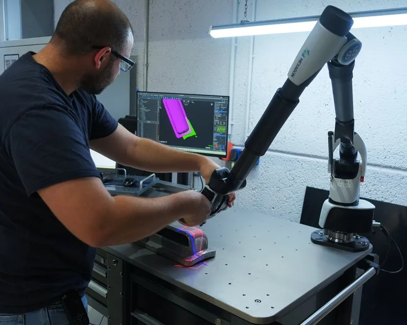 3D-Scan und taktile Messung: Unser mobiler Messarm macht’s möglich